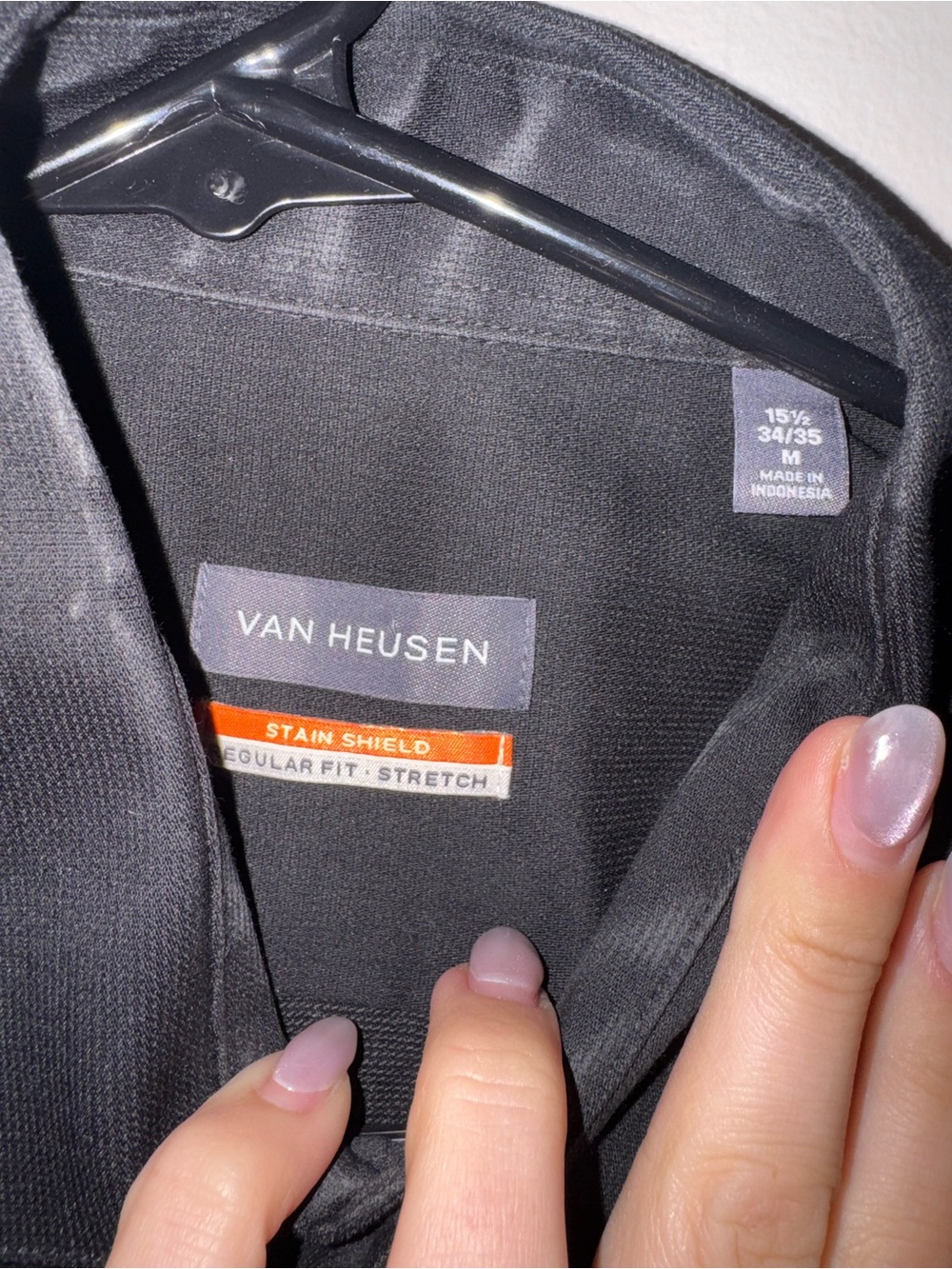 Van Heusen Men’s regular fit dress shirt